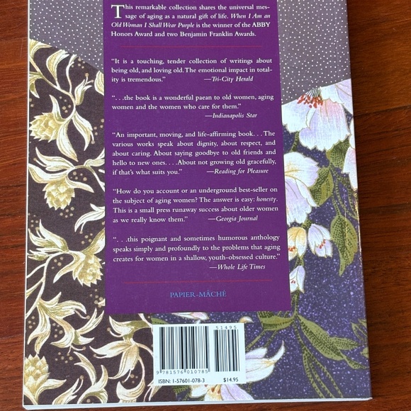 "When I Am An Old Woman I Shall Wear Purple" edited by Sandra Martz - Picture 2 of 10